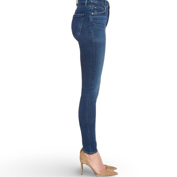 Citizens of Humanity Rocket High Rise Skinny Dark Wash Blue Jeans Sz 29 - Picture 3 of 5